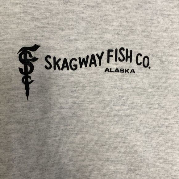 FRUIT OF THE LOOM Lofteez Men’s Light Gray T Shirt Size L - Picture 3 of 4